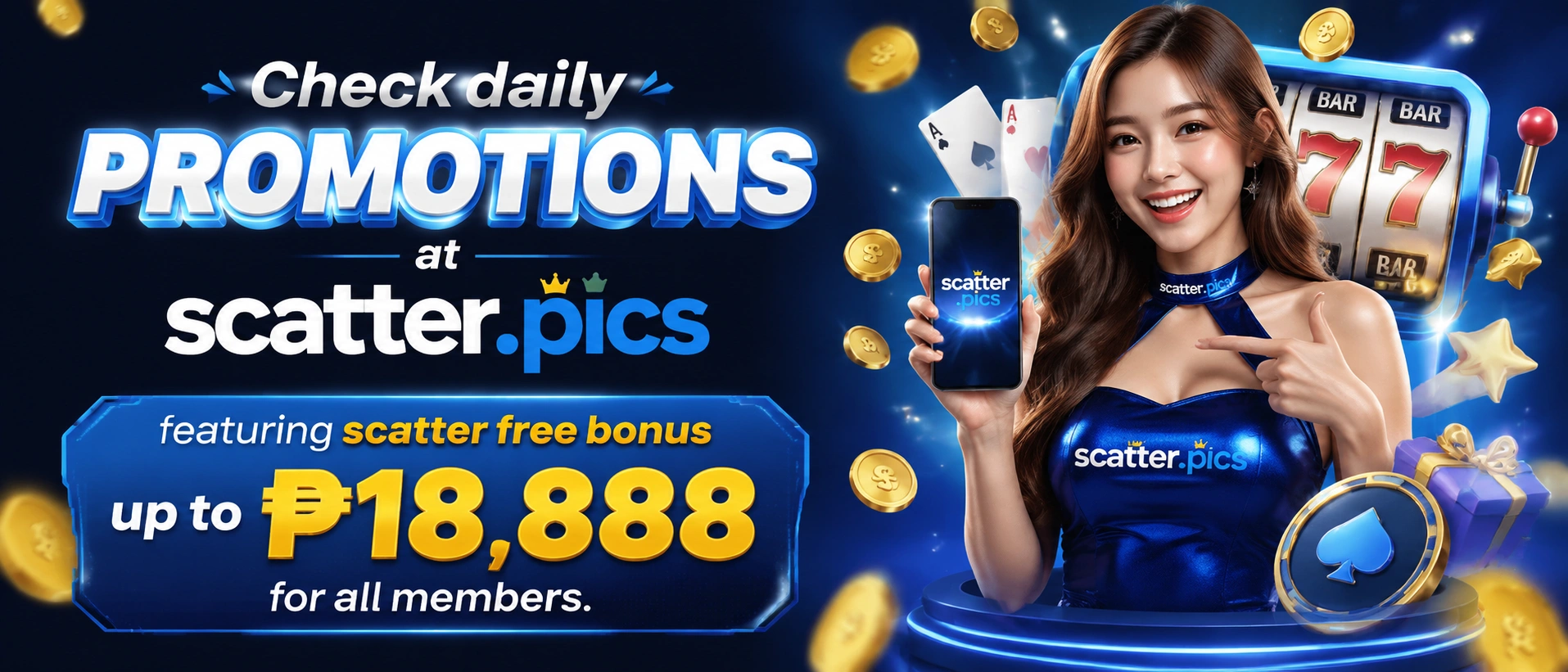 scatter promotion banner