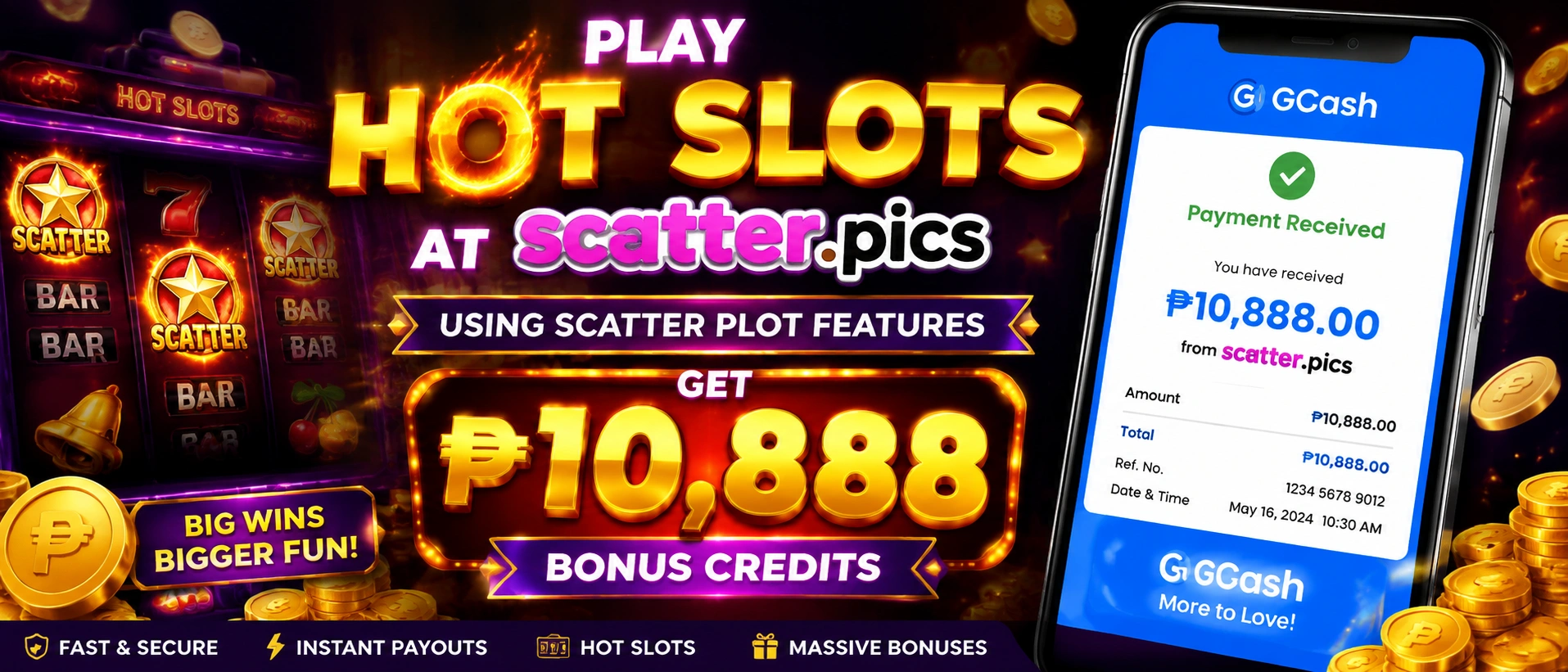 SCATTER slot game preview 2